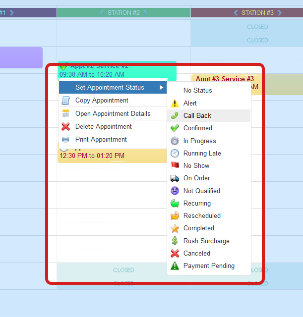 status overview