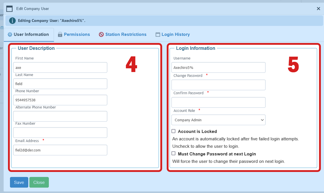 add user management step 4